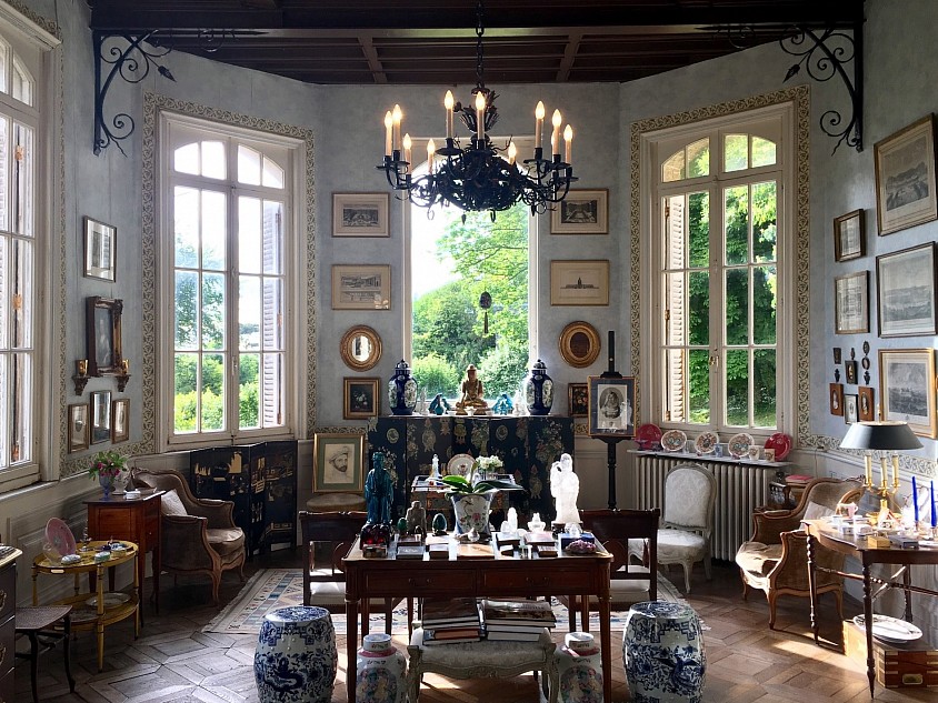 Les intérieurs du château des Aygues