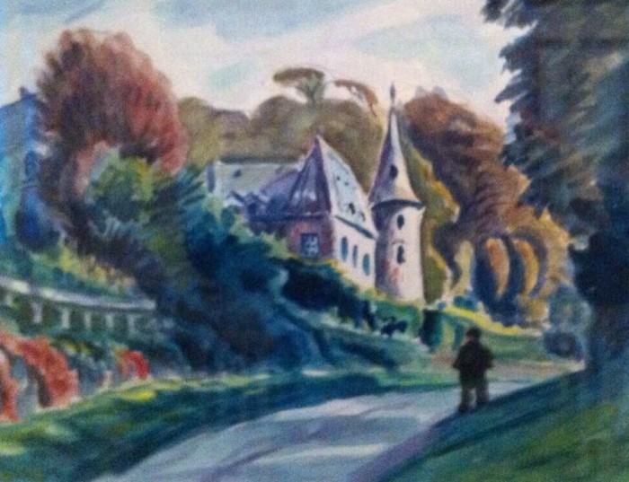 Les salons du château des Aygues
