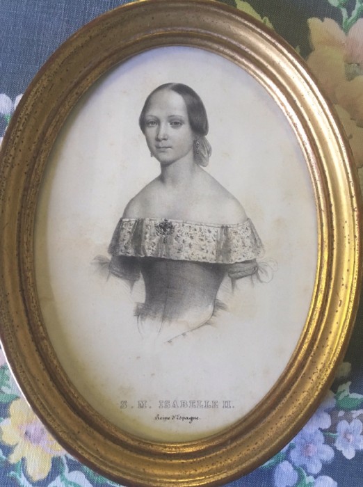 Portrait d'Isabelle II d'Espagne